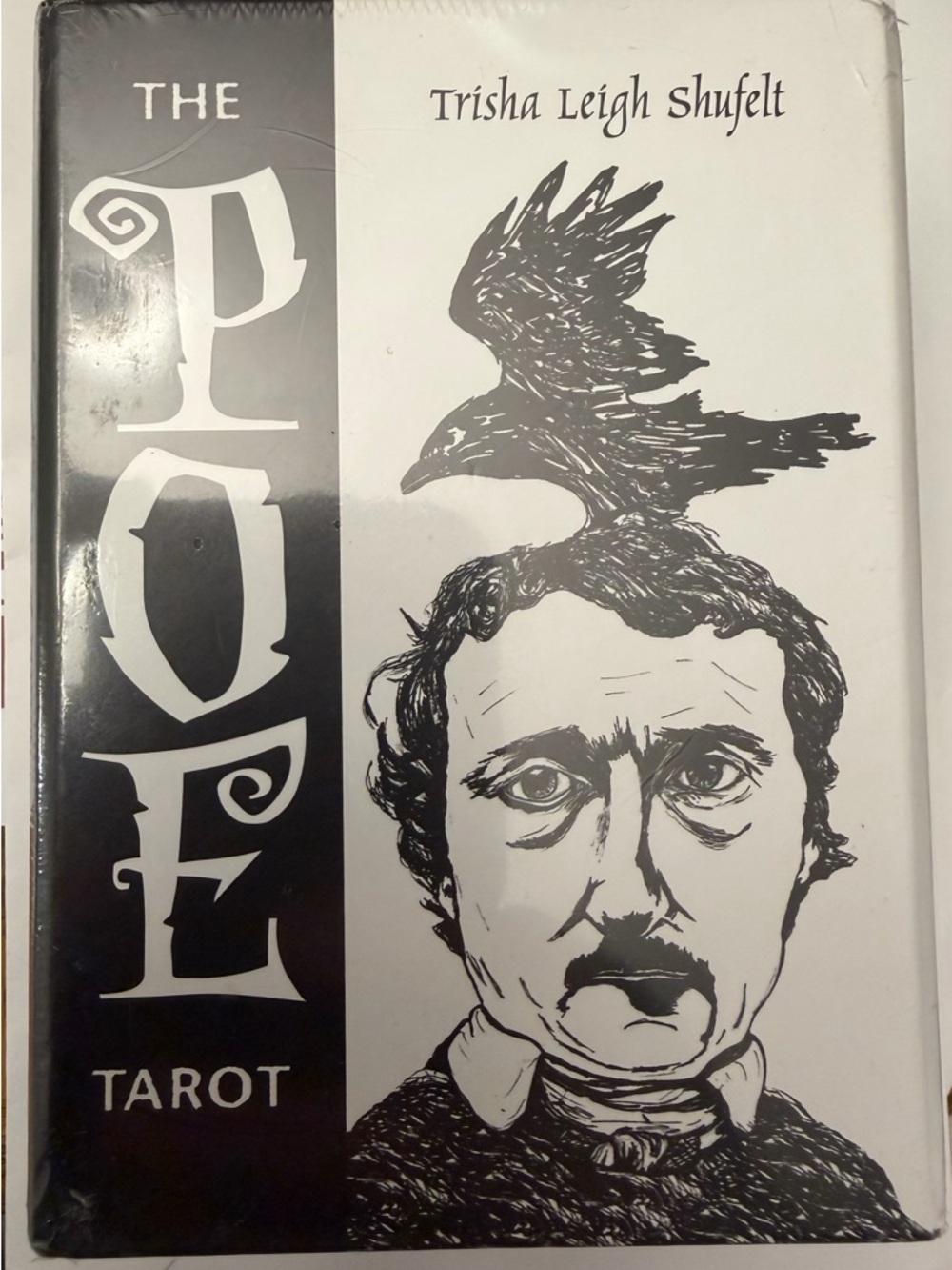 Poe Tarot Deck — Black & White Illustrations by Trisha Leigh Shufelt